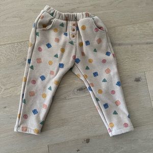 Zara baby fleece pants